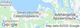 Severodvinsk map