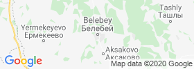 Belebey map