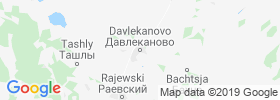 Davlekanovo map