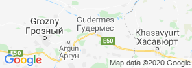 Gudermes map