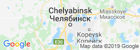 Chelyabinsk map