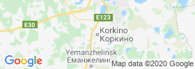 Korkino map