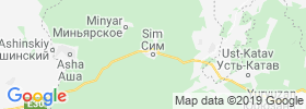 Sim map