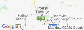 Troitsk map
