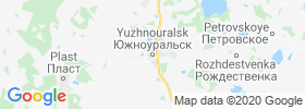 Yuzhnoural'sk map
