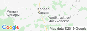 Kanash map