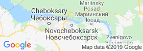 Novocheboksarsk map