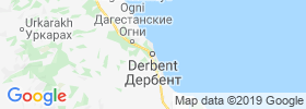 Derbent map