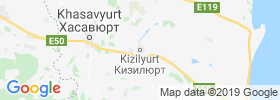 Kizilyurt map
