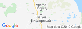 Kizlyar map