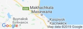 Makhachkala map
