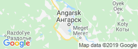 Angarsk map