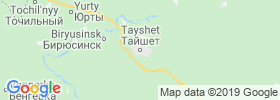 Tayshet map