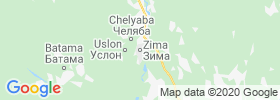 Zima map