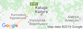 Kaluga map