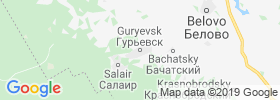 Gur'yevsk map