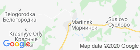 Mariinsk map