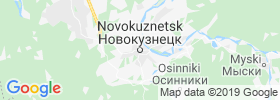 Novokuznetsk map