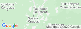 Tashtagol map