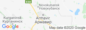 Armavir map