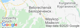 Belorechensk map
