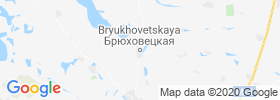 Bryukhovetskaya map