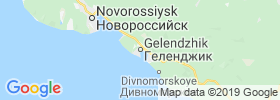 Gelendzhik map