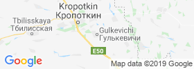 Gul'kevichi map
