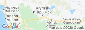 Krymsk map