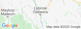 Labinsk map