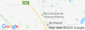 Novokubansk map