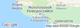 Novorossiysk map