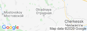 Otradnaya map