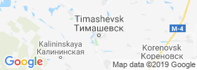 Timashevsk map