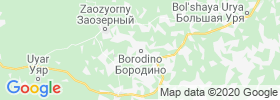 Borodino map