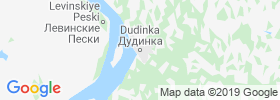 Dudinka map