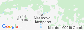 Nazarovo map