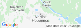 Norilsk map