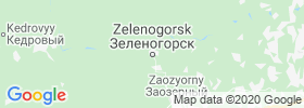 Zelenogorsk map
