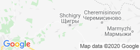Shchigry map