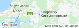 Kingisepp map