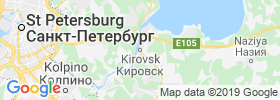 Kirovsk map