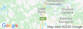 Luga map