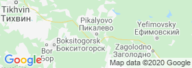 Pikalevo map