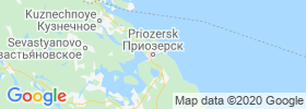Priozersk map