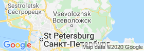 Vsevolozhsk map