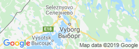 Vyborg map