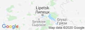 Lipetsk map