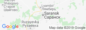 Saransk map