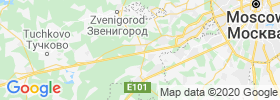 Golitsyno map